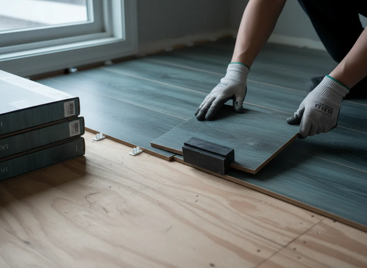 Luxury Vinyl Plank Installation company in Brewster, KS